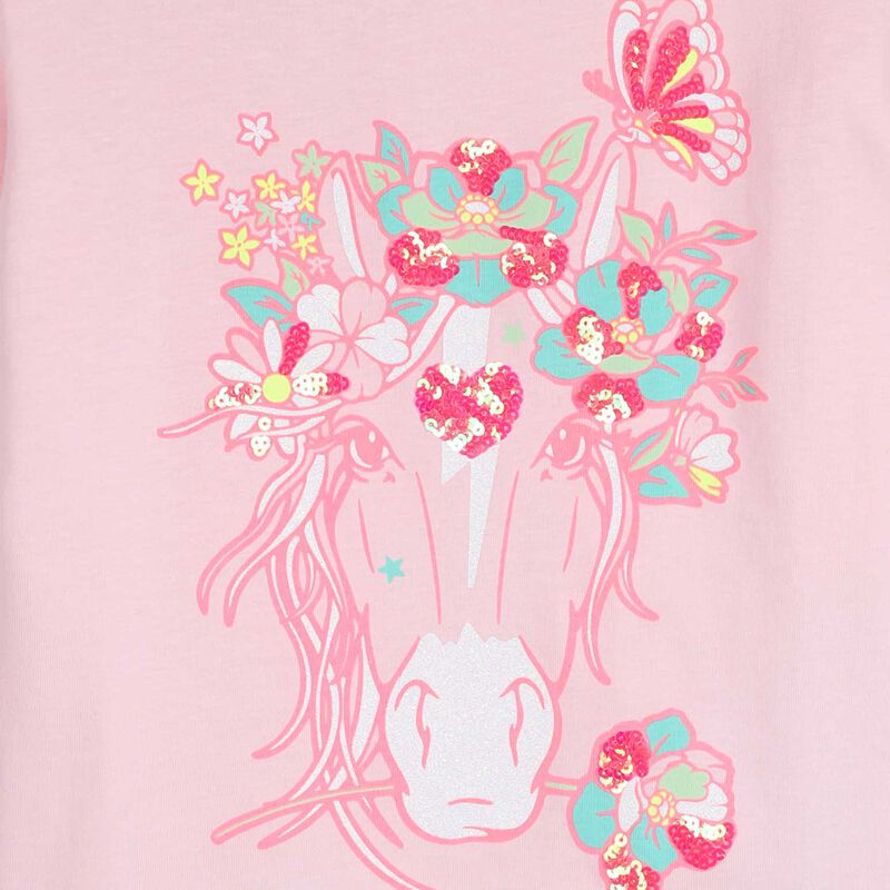 Billieblush Short Sleeve Tee Shirt 3Y-6Y image number 2
